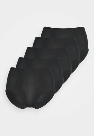 5 PACK - Kalhotky - black