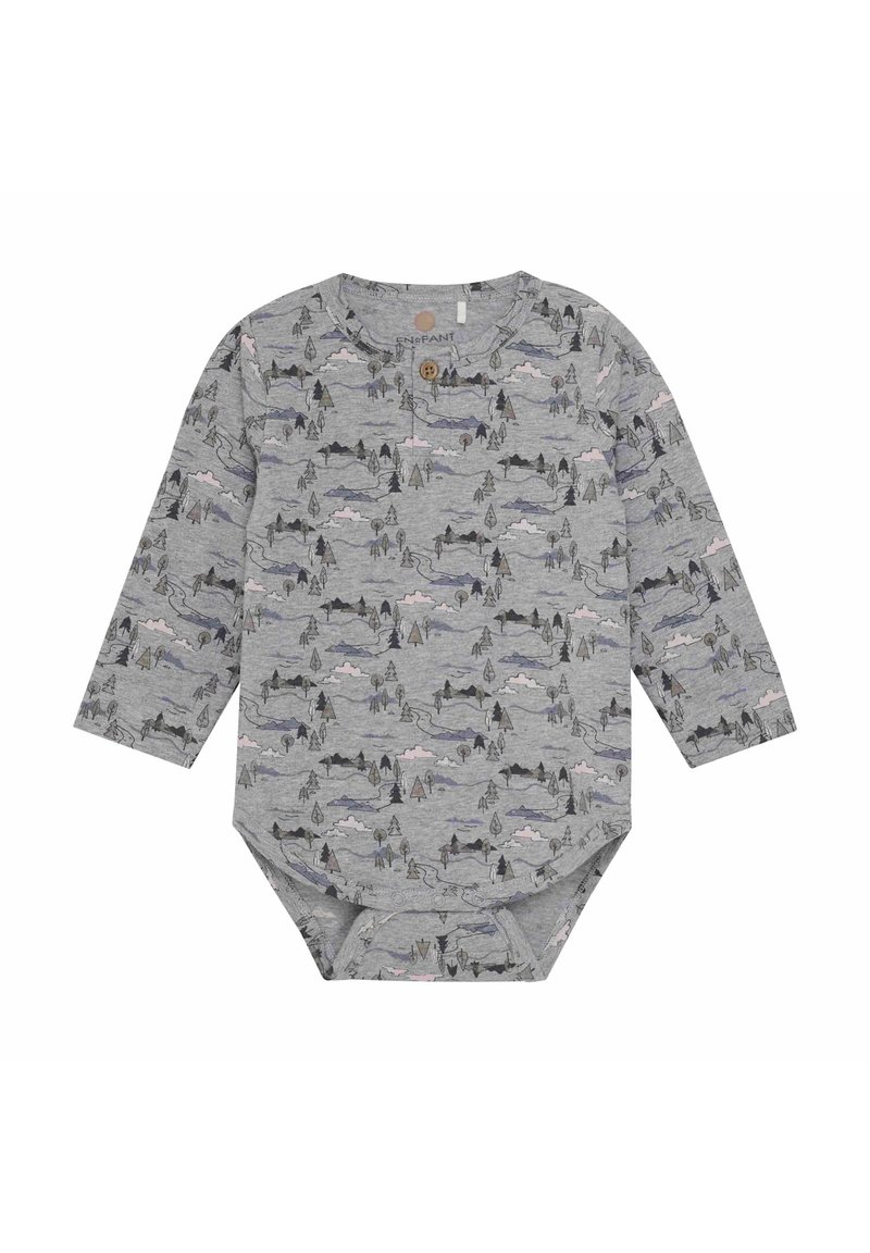 EN FANT ALL OVER PRINT - Body - light grey melange