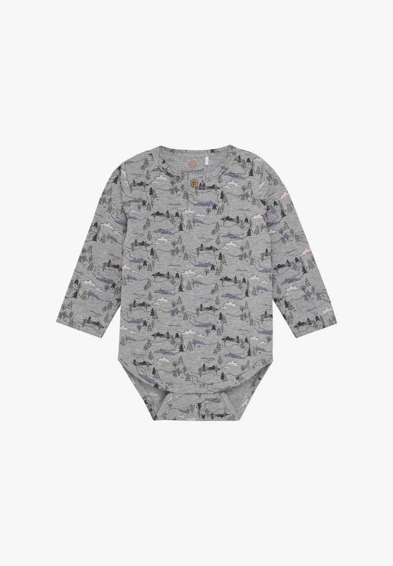 EN FANT ALL OVER PRINT - Body - light grey melange