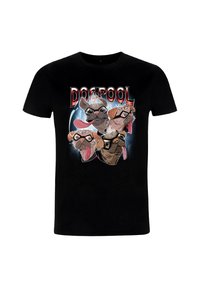 Marvel DEADPOOL WOLVERINE DOGPOOL AND LIGHTNING czarny