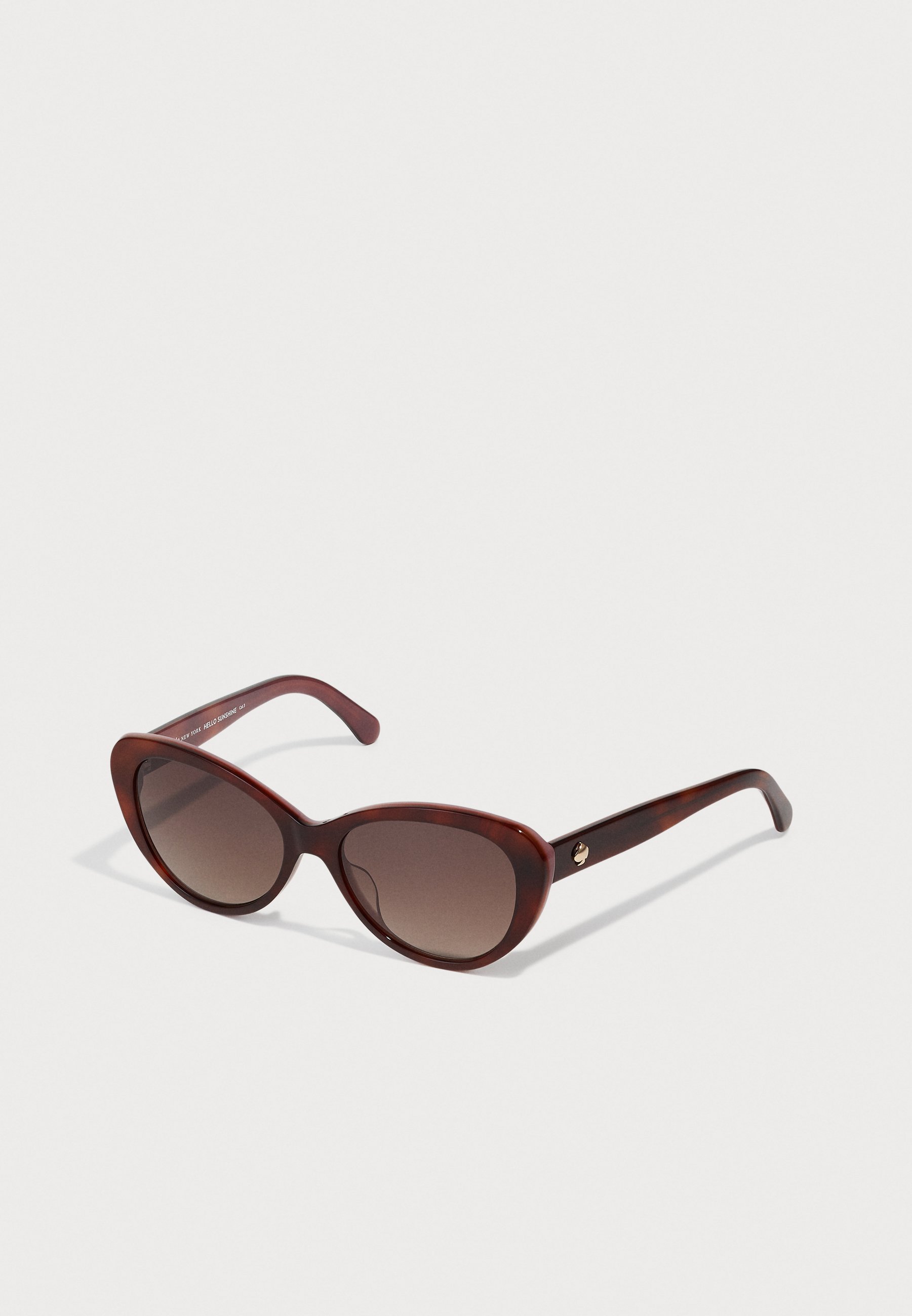 Kate Spade Kinsley Cat Eye Sunglasses Dark Havana/Brown| 55 mm Kate Spade New York Kinsley 55mm Cat Eye Sunglasses in DARK  main image 2
