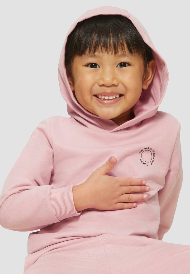 s.Oliver MIT UND KLEINEM DETAIL - Hoodie - zartrosa