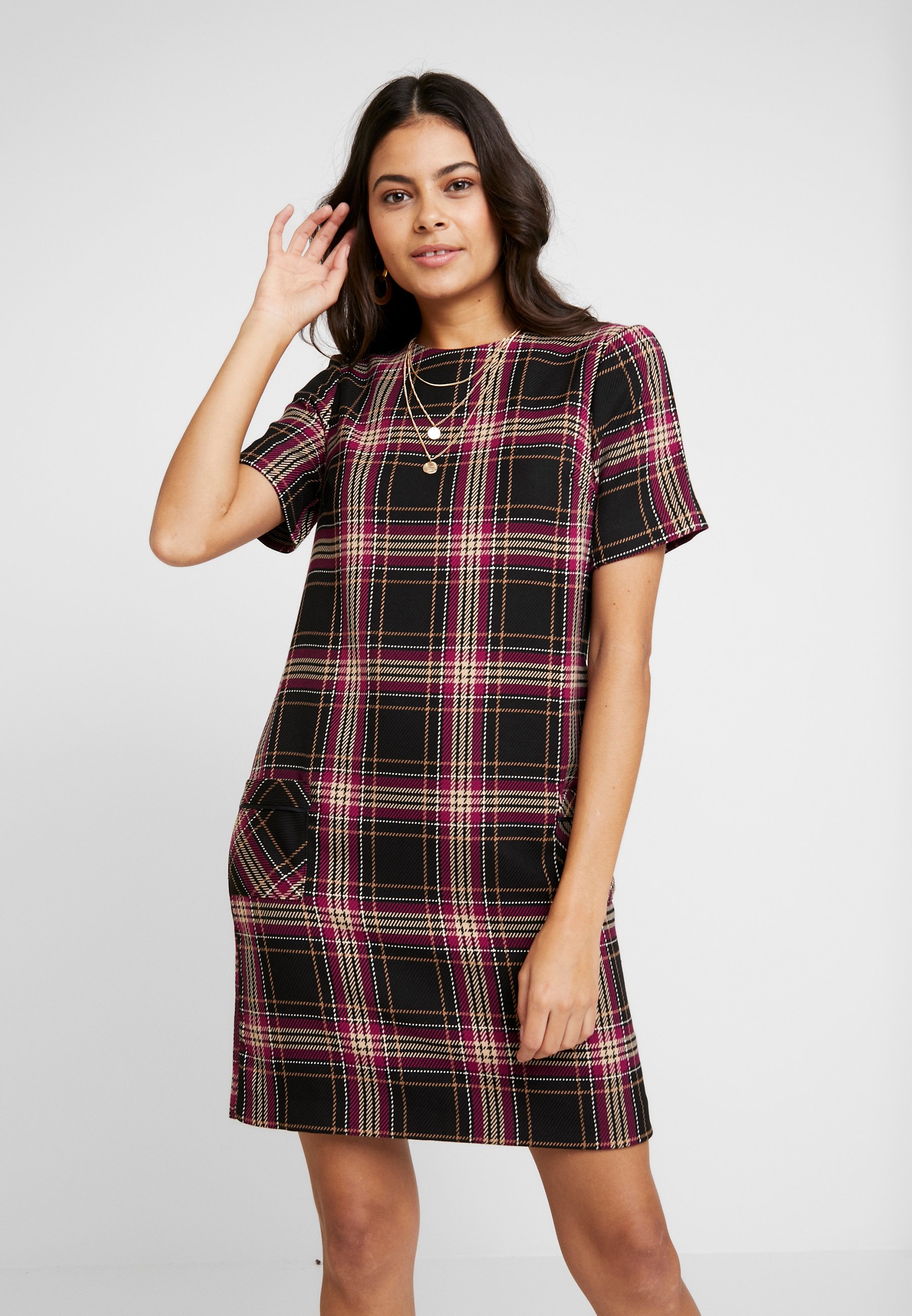 dorothy perkins red check dress