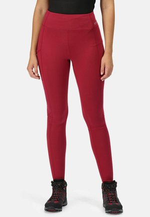 Regatta HOLEEN WORKOUT LE - Leggings - wild plum