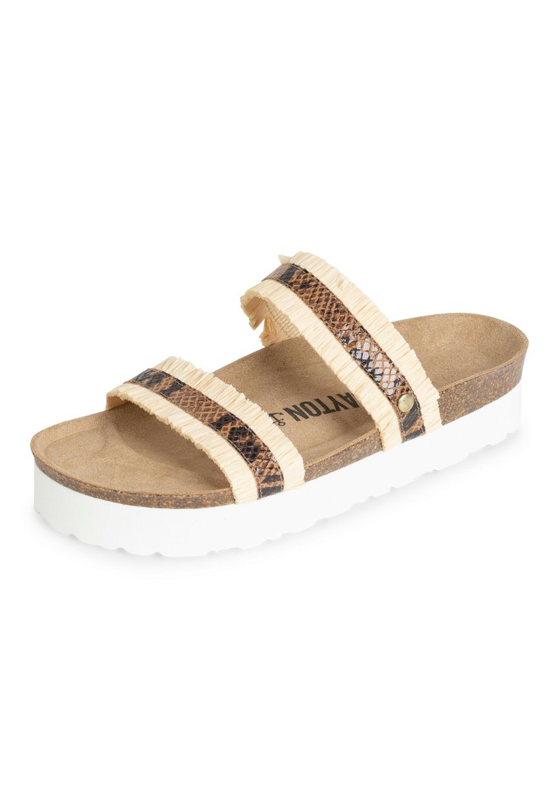 Damen Sneaker | BAYTON ROZEN Pantolette flach brown/braun - XH20530 Damen Sneaker | BAYTON ROZEN Pantolette flach brown/braun - XH20530