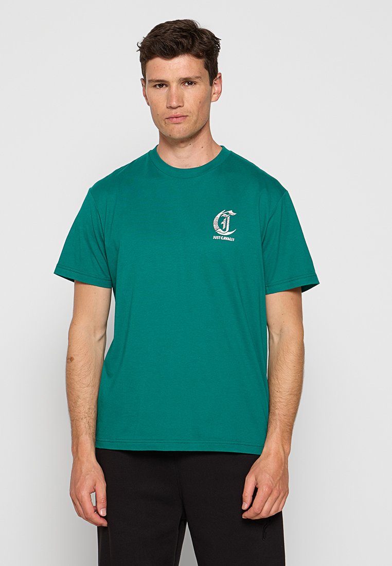 Just Cavalli T-shirt print groen