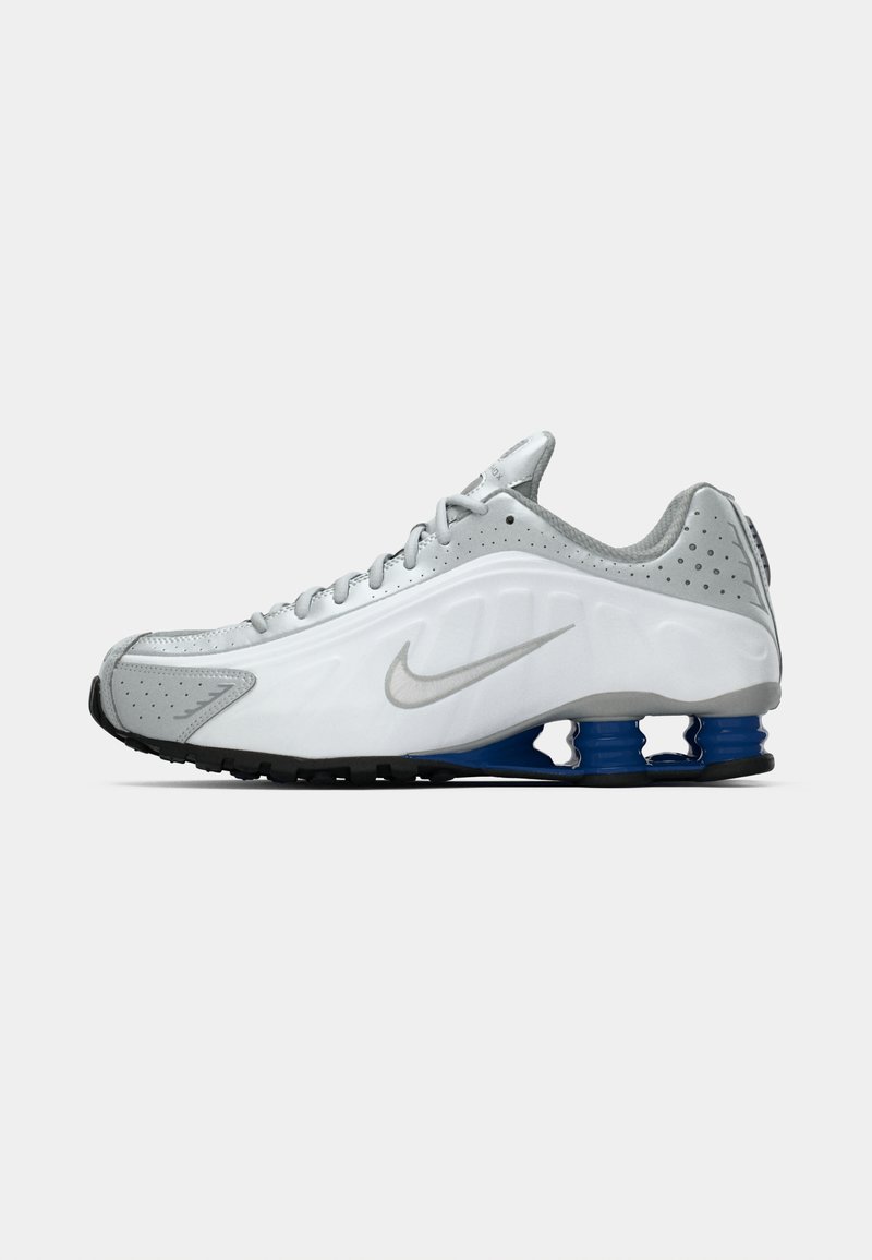 SHOX R4 white/metallic silver-coloured/deep royal blue/black/white