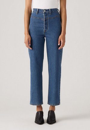 RIBCAGE WESTERN YOKE - Jeans straight leg - valley view stone