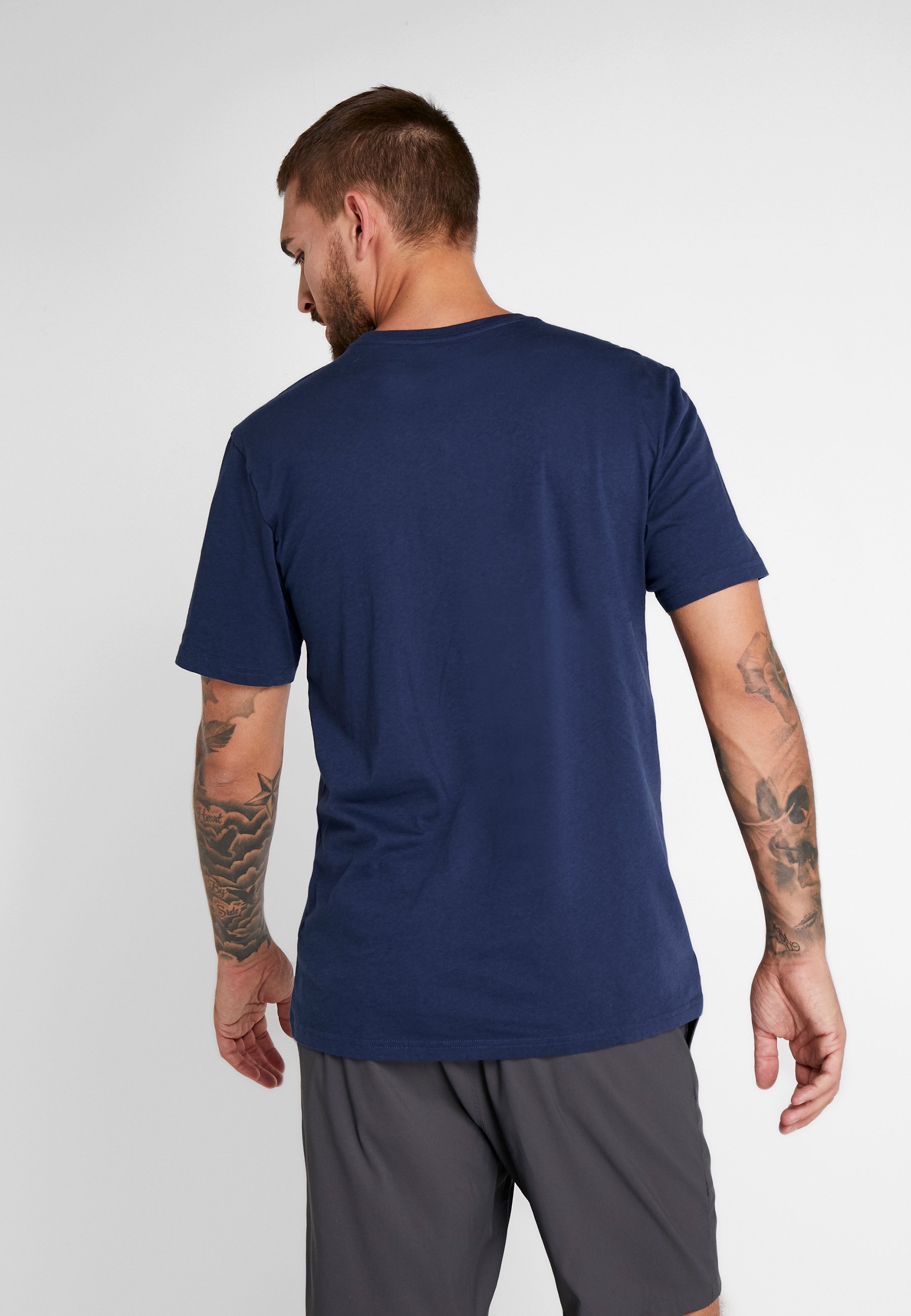 dark blue t shirt dress