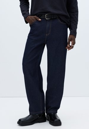 Baggy Jeans - dark-blue denim