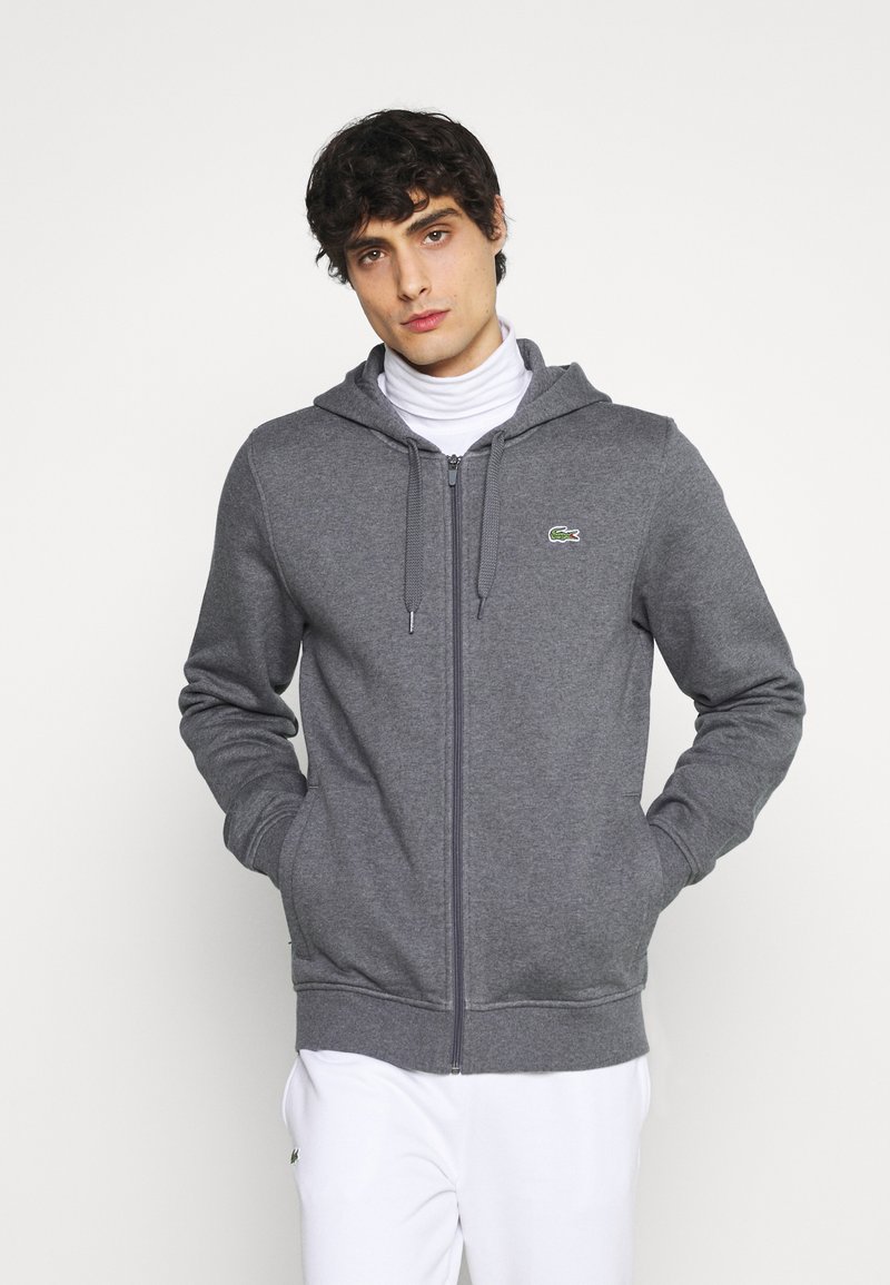 Lacoste PLUS - Camisola com fecho - pitch chine/graphite sombre