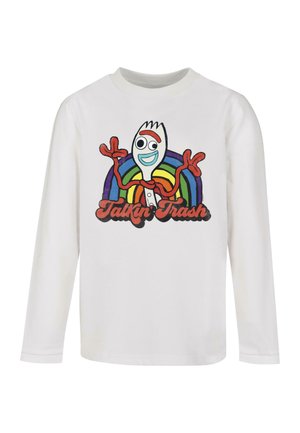 STORY  - FORKY TALKIN TRASH  - Long sleeved top - white