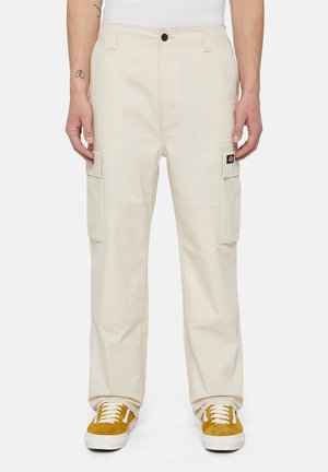 EAGLE BEND - Cargo trousers - whitecap gray