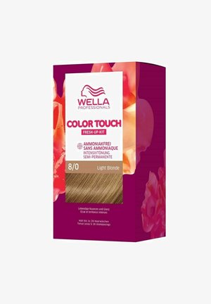 Wella WELLA COLOR TOUCH PURE NATURALS 8/0 LIGHT BLONDE - Hårfarve - brown