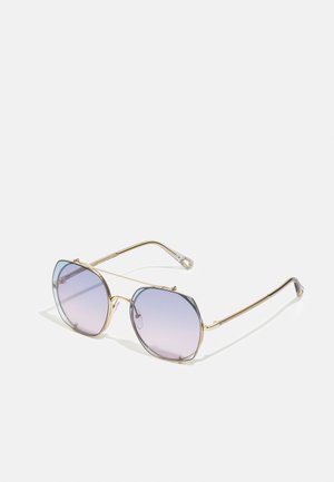 Solbriller - gold-coloured/grey/light blue