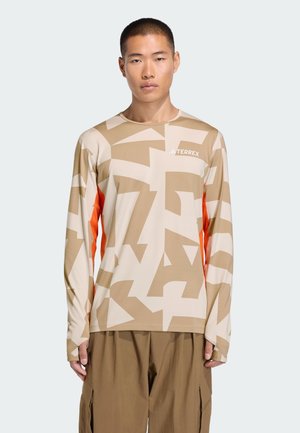 MULTI BASE LAYER - Top s dlhým rukávom - beige   blanch cargo