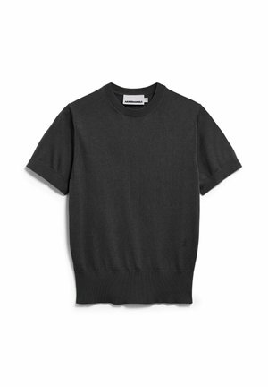 ARMEDANGELS, ARMEDANGELS FINE KNIT - T-shirt basic - dark steel