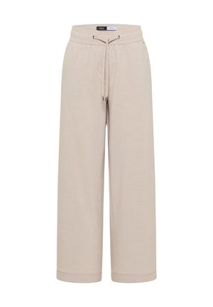 Cecil, HIGH-WAISTED, WIDE-LEG PANTS IN A LOOSE FIT - Pantalon classique - cashmere beige melange