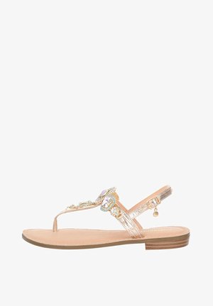 FANNA FANNA - T-bar sandals - gold-coloured