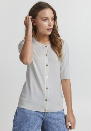 PZSARA - Cardigan - blanc de blanc melange
