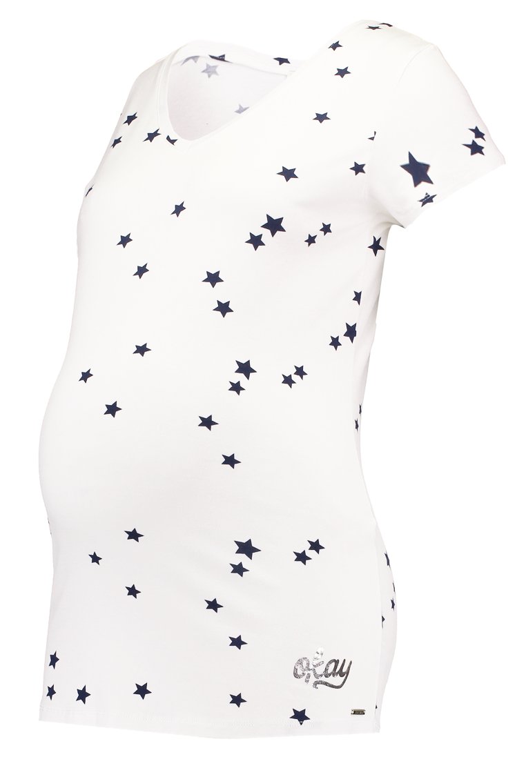 love2wait T-shirt print wit