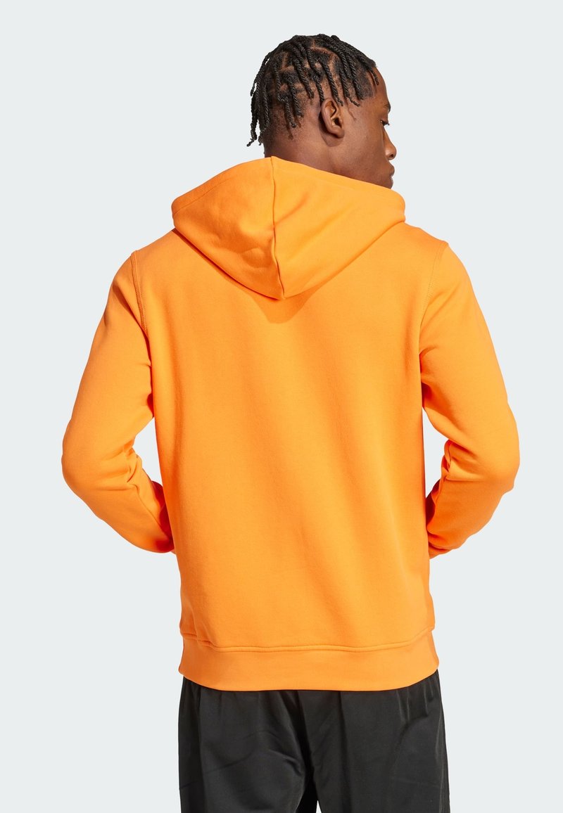Adidas Pullover Adidas Orange Trefoil Hoodie Adidas Originals