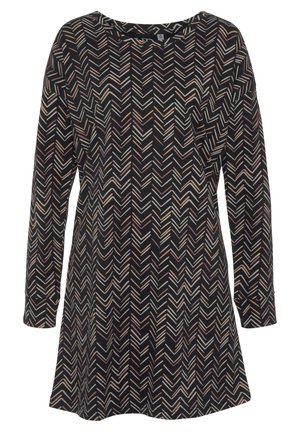 LASCANA Chemise de nuit / Nuisette - mehrfarbig gemustert