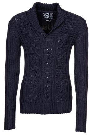 Strickpullover - blue