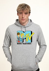 Henry Tiger MTV HEADBANGERS - Jersey con capucha - heather grey