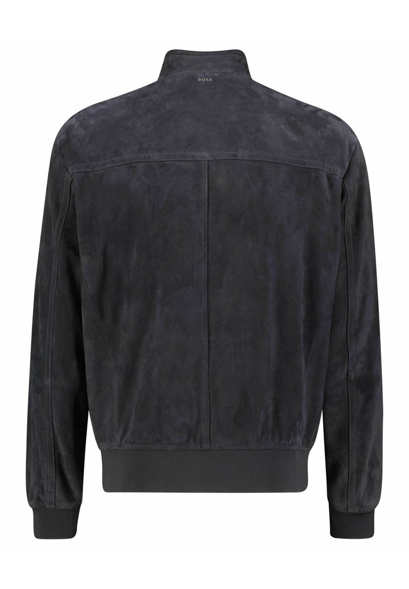 Herren Leichte Jacken | BOSS MIKA Lederjacke navy/dunkelblau - AT92052 Herren Leichte Jacken | BOSS MIKA Lederjacke navy/dunkelblau - AT92052