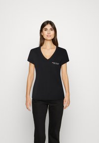 Armani Exchange - Print T-shirt - black Thumbnail Image 1