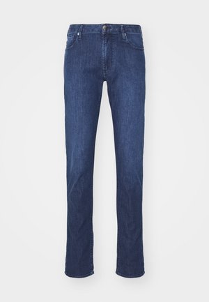 Emporio Armani 5 POCKETS PANT - Jeans slim fit - medium blue denim