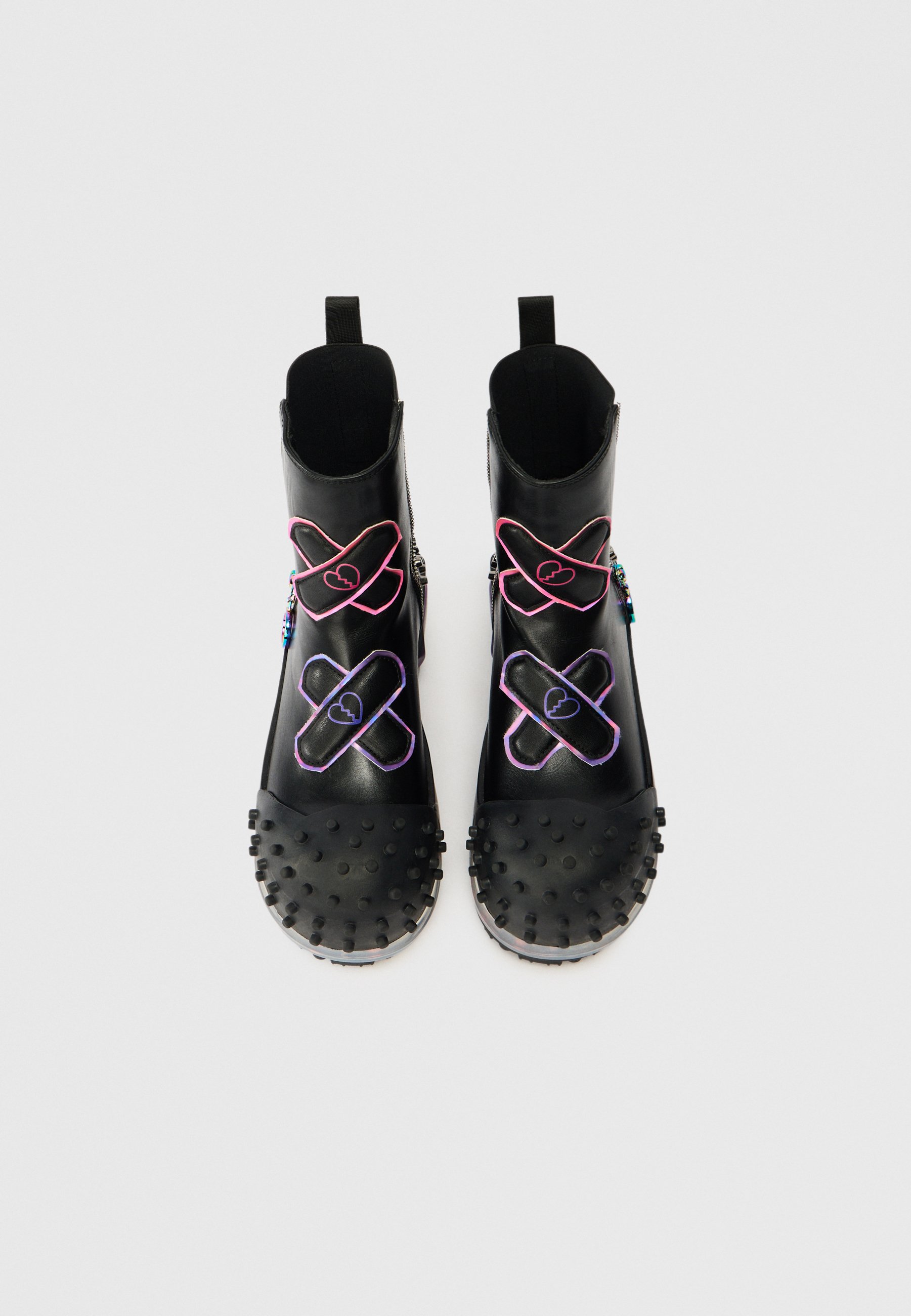 Koi Footwear CYBERPUNK - Platform ankle boots - black - Zalando.co.uk