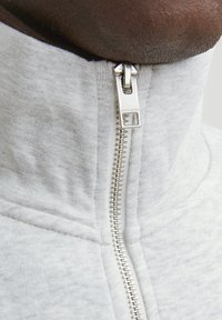 Jack & Jones JORVESTERBRO QUARTER ZIP - Sudadera - white melange
