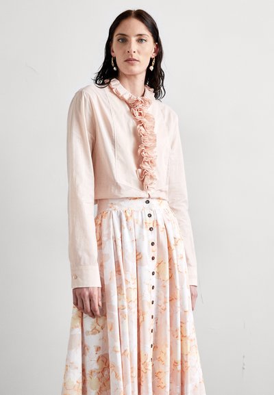 Philosophy di Lorenzo Serafini SKIRT - Skladaná sukňa - fantasy orange