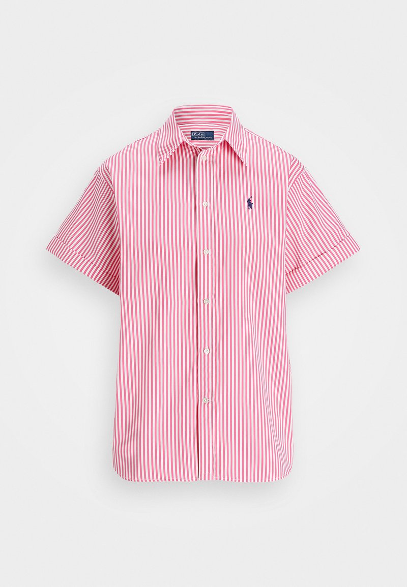Polo Ralph Lauren OVERSIZE FIT STRIPED COTTON SHIRT - Gombos blúz - white/pink