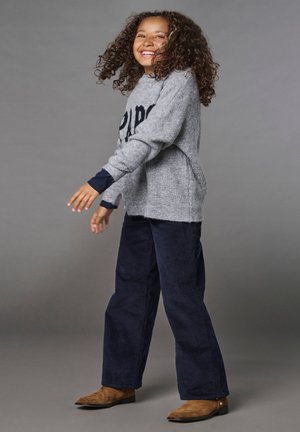 ONLY GIRLS, KOGHOPE Wide Leg Fit Corduroy - Bukser - night sky