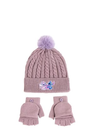 2 SET PIECES STITCH - Bonnet - pink
