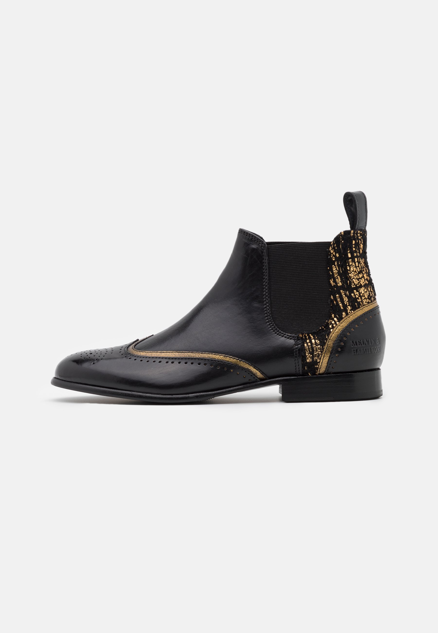SALLY Korte laarzen blackgold SALLY Korte laarzen blackgold