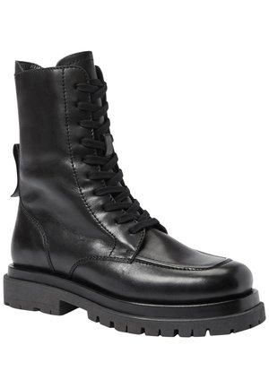 Bottines à plateau - black