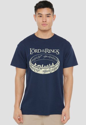Cotton Soul, LORD OF THE RINGS THE JOURNEY - Print T-shirt - dark blue