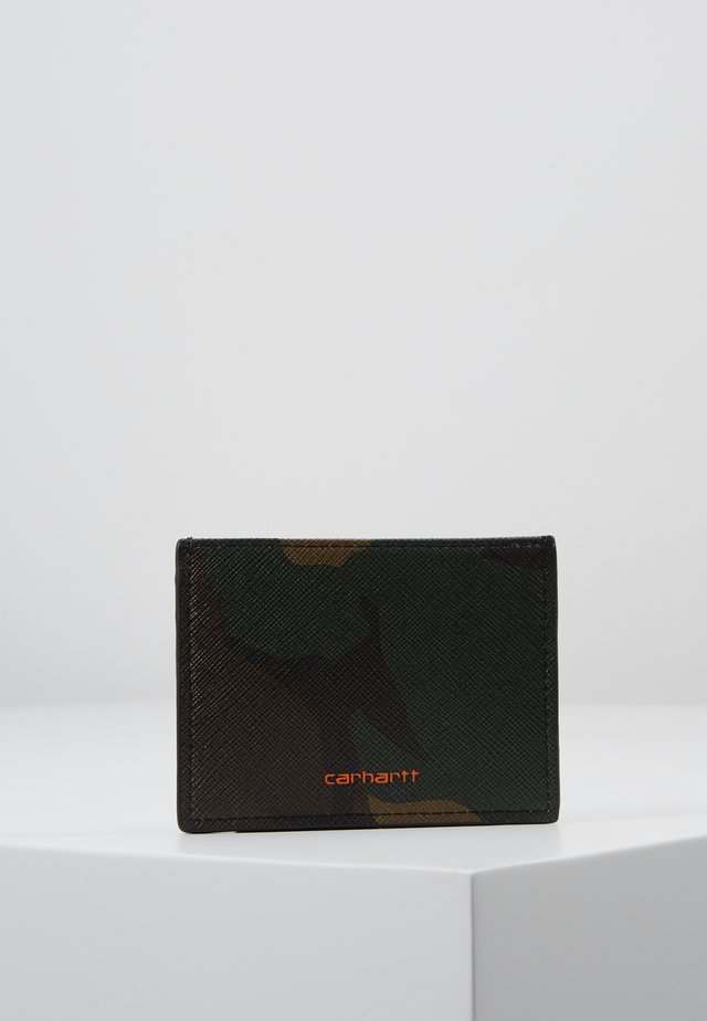 COATED CARD HOLDER - Portefeuille - olive
