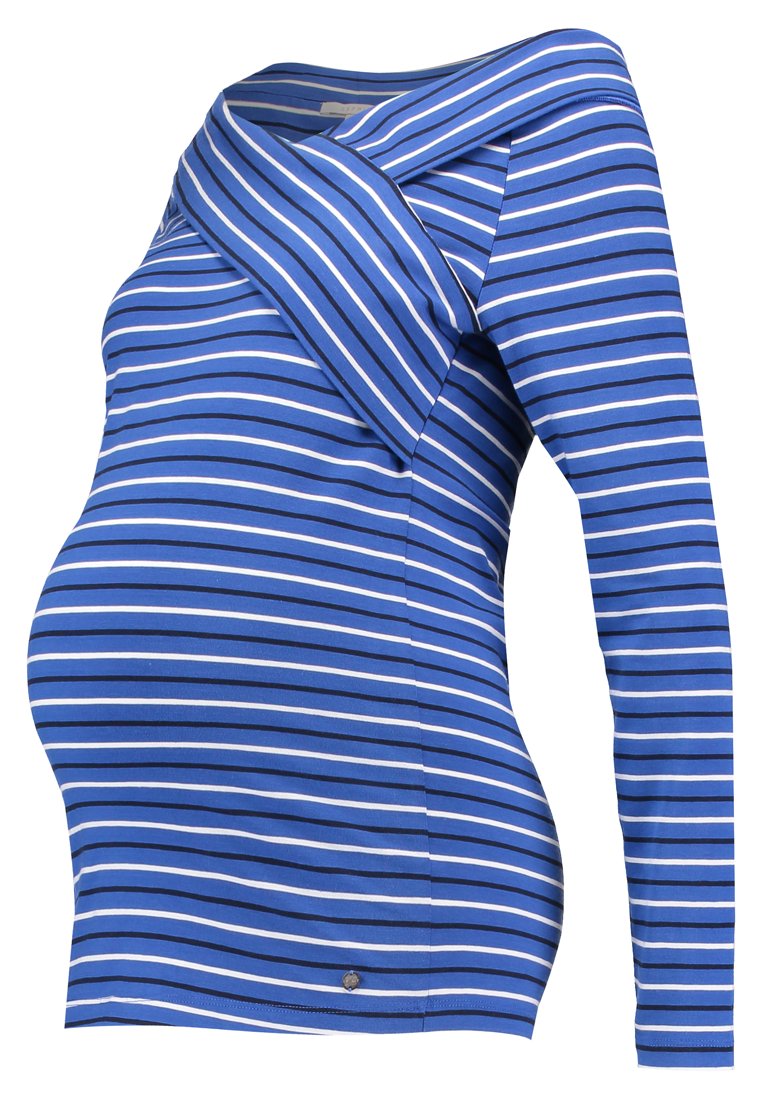 Esprit Maternity Longsleeve blauw denim/bluedenim