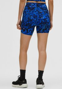 lululemon WUNDER TRAIN HIGH-RISE POCKETS 15CM - Bėgimo tamprės - flower meld galactic multi
