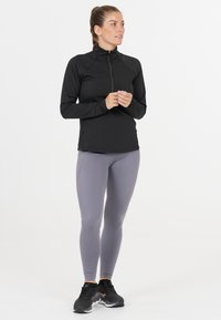 Endurance MIDLAYER LUCILE - Langarmshirt - black
