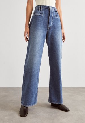 Wide leg - blue denim