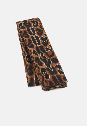 EDIRAL - Foulard - brown leopard/gold combo