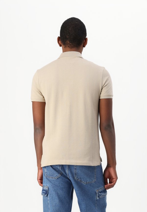 VERTICAL STRIPE  - Polo shirt - sandalwood2
