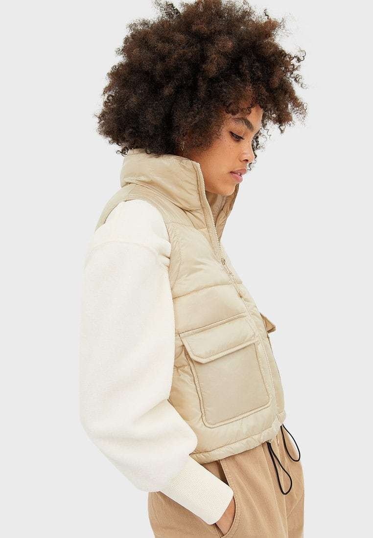 doudoune sans manche stradivarius