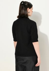 Ulla Popken TURTLENECK - T-shirt basic - black
